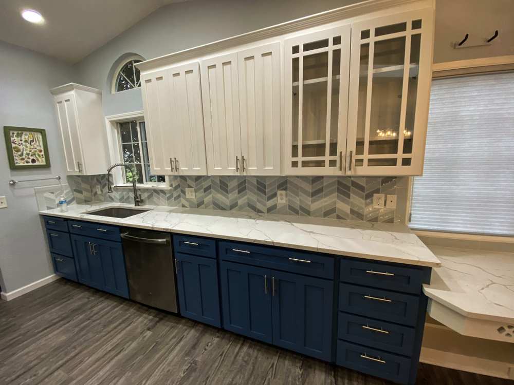 Cabinet painting our work Vanhousing